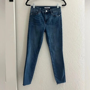 Sam Edelman The Kitten mid rise skinny crop jeans 26